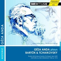 Hänssler Classic Historic : Anda - Bartok, Tchaikovsky